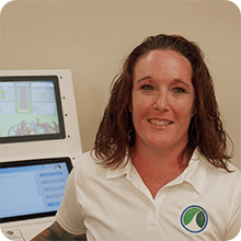 A photo of the Center Manager for the center